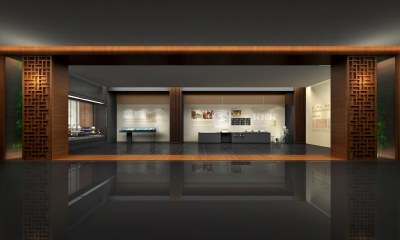 新中式历史博物馆3D模型下载